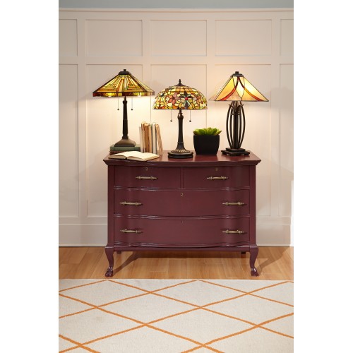 Quoizel asheville tiffany style lamp discount