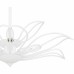 Tallulah 3-Light Sand White Semi-Flush Mount