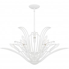 Tallulah 9-Light Sand White Chandelier