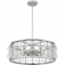 Terrarock 5-Light Polished Chrome Pendant