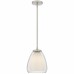 Vivienne 1-Light Brushed Nickel Mini Pendant Light