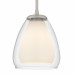 Vivienne 1-Light Brushed Nickel Mini Pendant Light