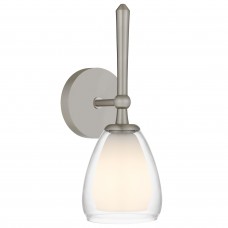 Vivienne 1-Light Brushed Nickel Wall Sconce Vivienne 1-Light Brushed Nickel Wall Sconce