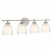 Vivienne 4-Light Brushed Nickel Vanity Light