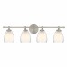 Vivienne 4-Light Brushed Nickel Vanity Light