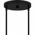 Viscount 6-Light Matte Black Chandelier