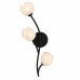 Walker 3-Light Matte Black Wall Sconce