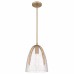 Whitmore 1-Light Bronze Gold Mini Pendant Light