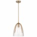 Whitmore 1-Light Bronze Gold Mini Pendant Light