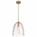 Whitmore 1-Light Bronze Gold Mini Pendant Light