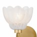Whitecap 2-Light Brushed Gold Vanity Light