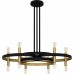 Winsland 6-Light Matte Black Chandelier
