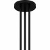 Winsland 6-Light Matte Black Chandelier