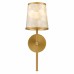 Windley 1-Light Brushed Gold Wall Sconce