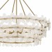 Wright 6-Light Brushed Gold Pendant Light