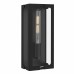 Young 1-Light Matte Black Outdoor Wall Lantern