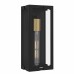 Young 1-Light Matte Black Outdoor Wall Lantern