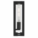 Young 1-Light Matte Black Outdoor Wall Lantern