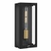 Young 1-Light Matte Black Outdoor Wall Lantern