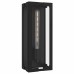 Young 1-Light Matte Black Outdoor Wall Lantern