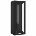 Young 1-Light Matte Black Outdoor Wall Lantern