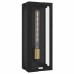 Young 1-Light Matte Black Outdoor Wall Lantern